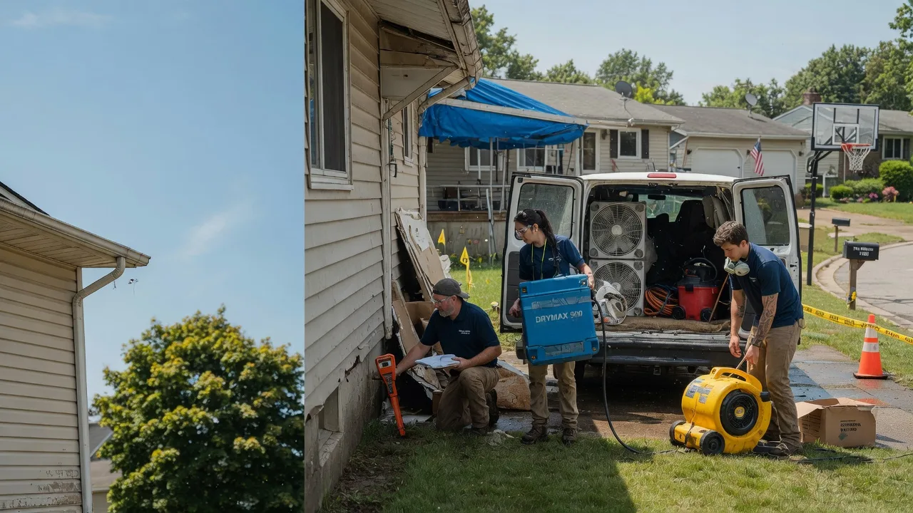 Ceiling Leak Cleanup in Garden City, ID near me
